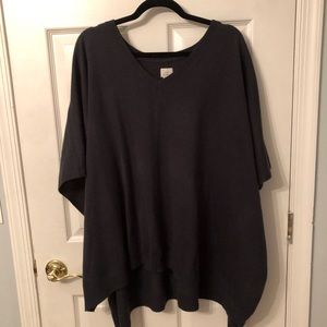 One size fits most oversized top